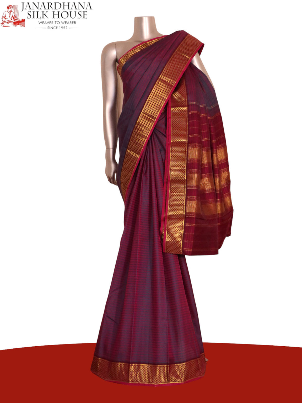 Handloom Wedding Kanjeevaram Silk Saree AJ202819