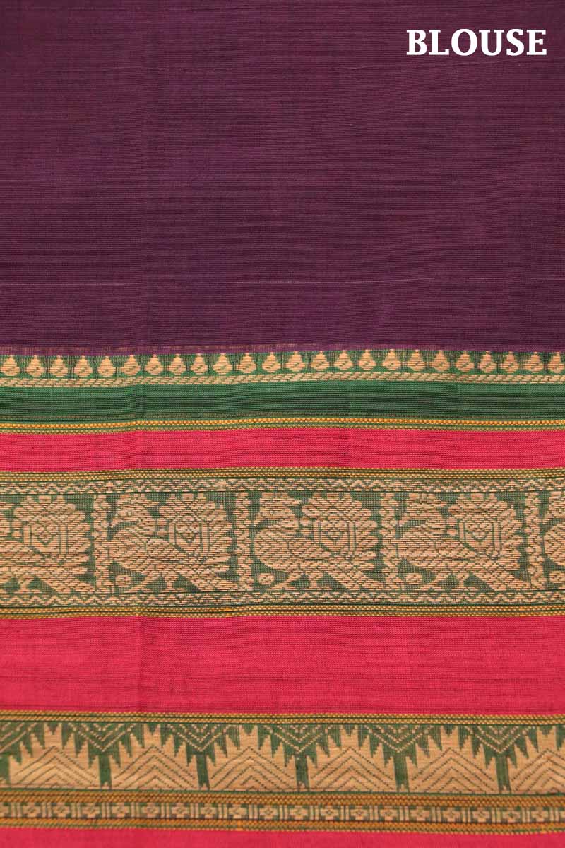 Traditional Handloom Village Cotton Saree AI200425