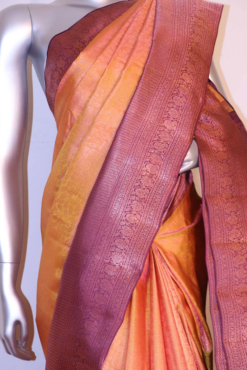 Bridal Kanjeevaram Silk Saree AI209443