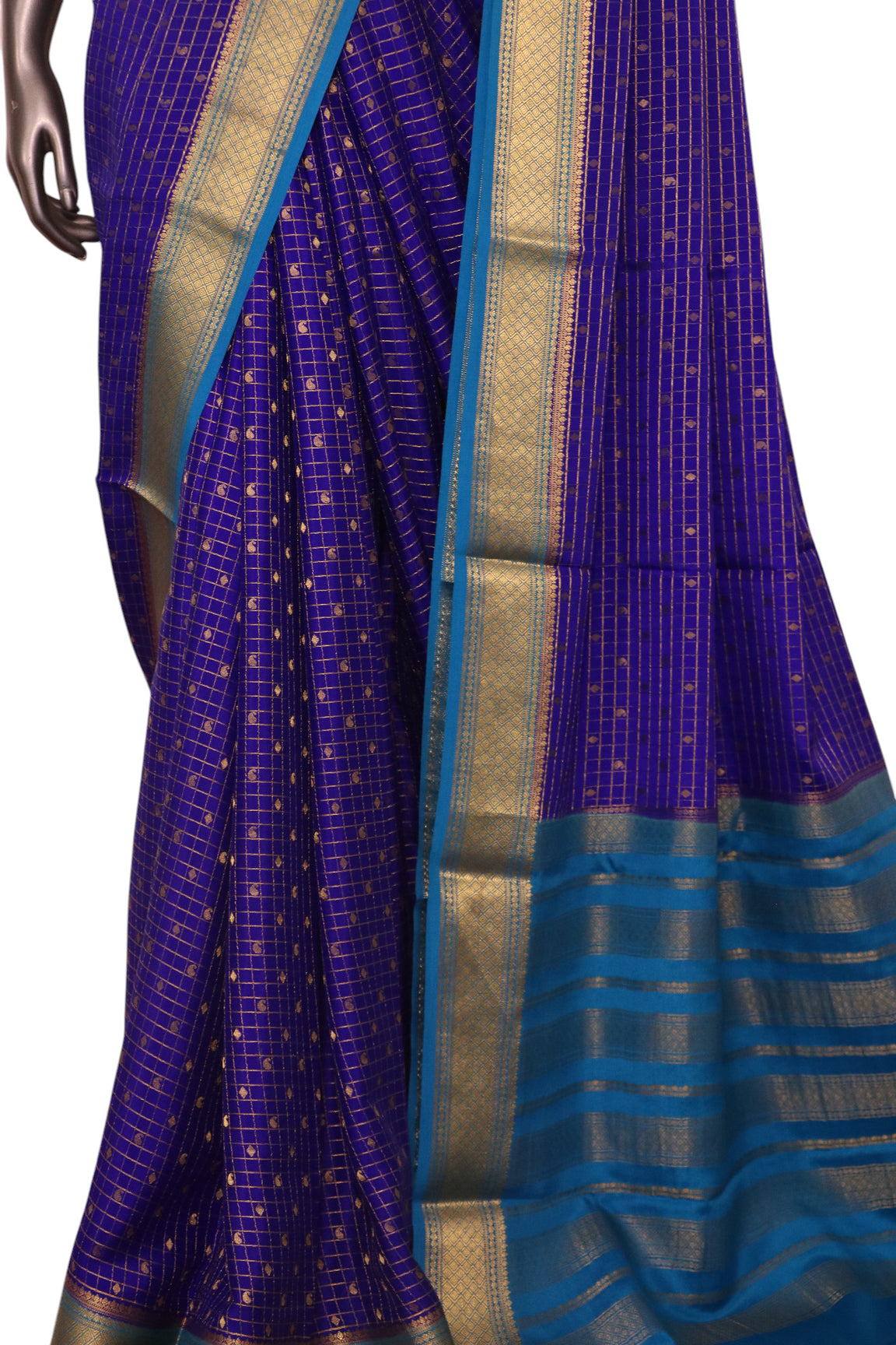 Pure Mysore Crepe Silk Saree AK213719