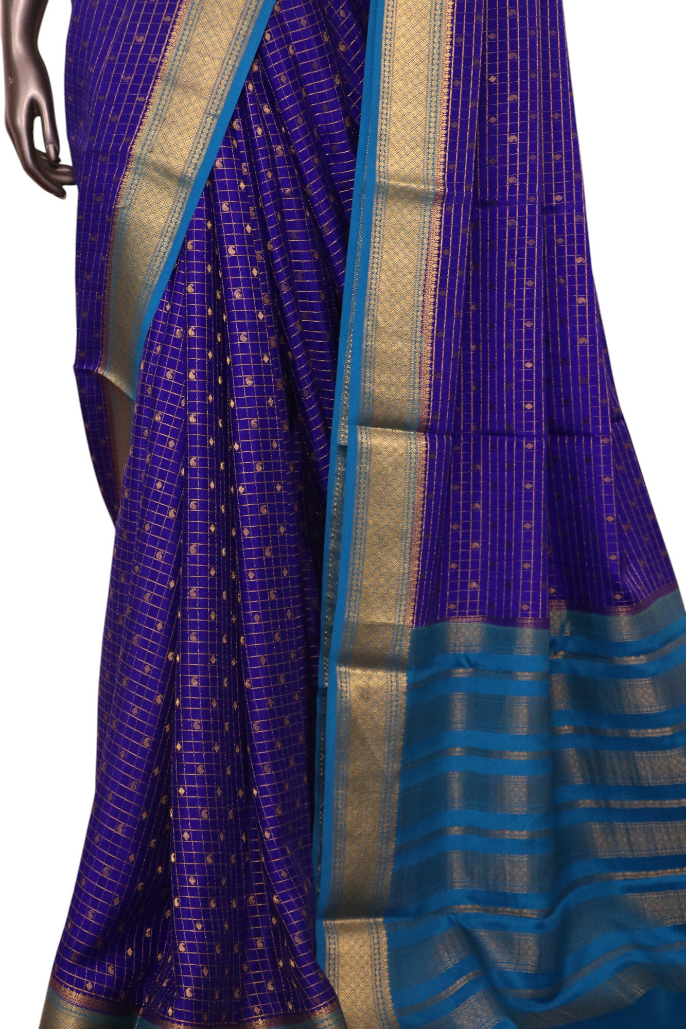 Pure Mysore Crepe Silk Saree AK213719