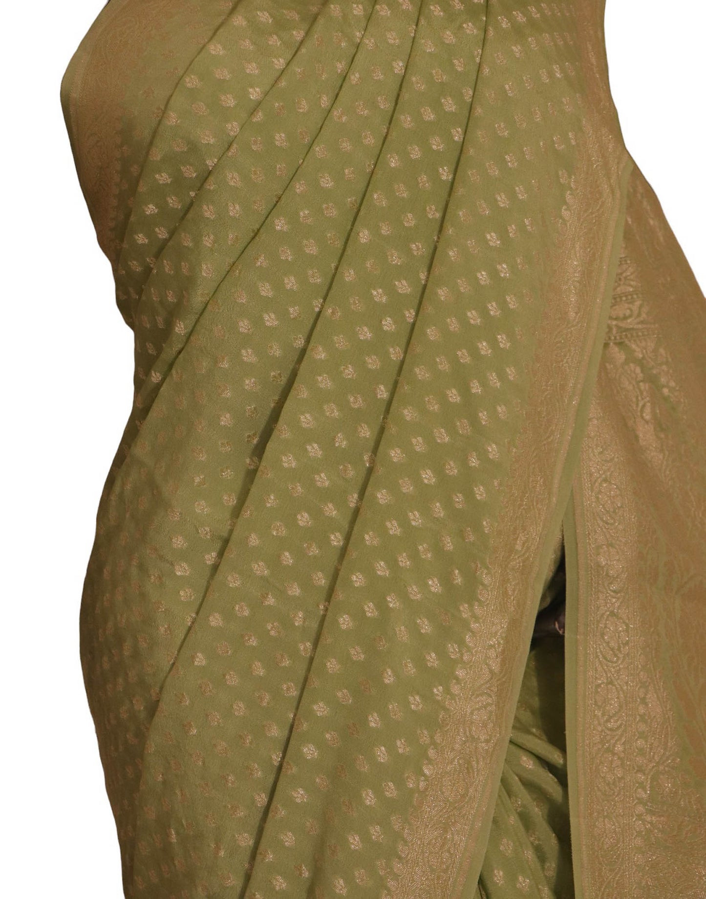 exclusive grand banarasi crepe silk saree ak201602