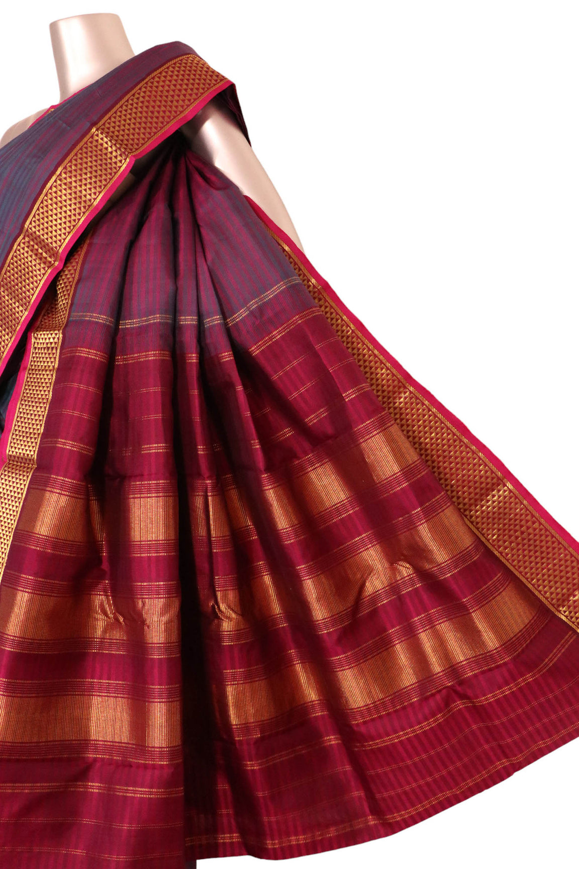 Handloom Wedding Kanjeevaram Silk Saree AJ202819