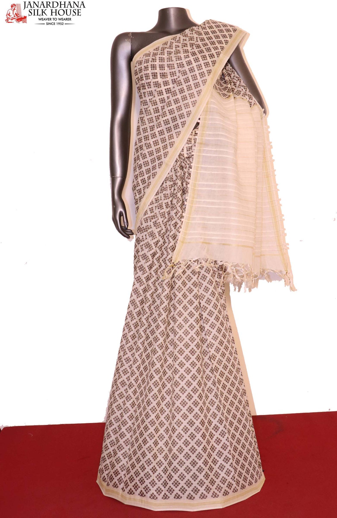 Exclusive Soft Pure Cotton Saree AI215118