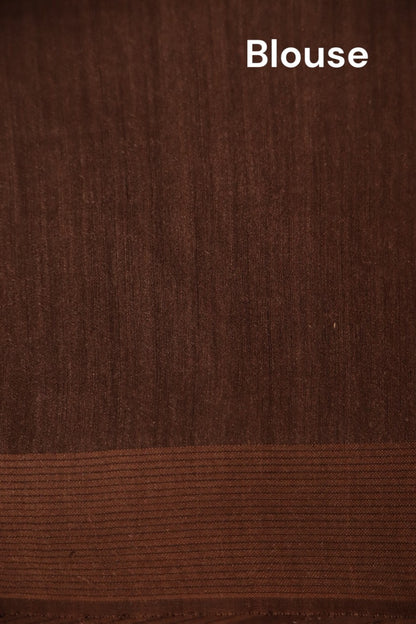 Handloom Pure Tussar Silk Saree AJ204633
