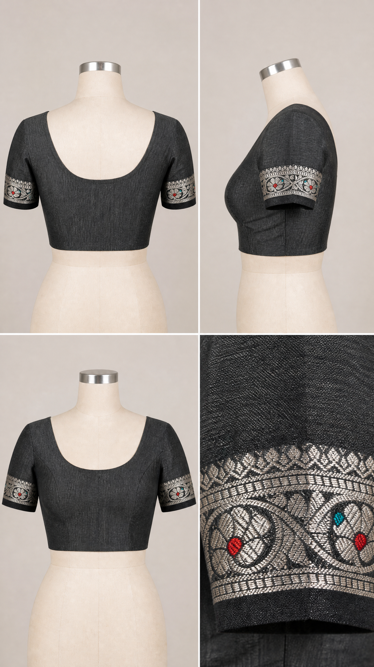 ak204331 - blouse grid