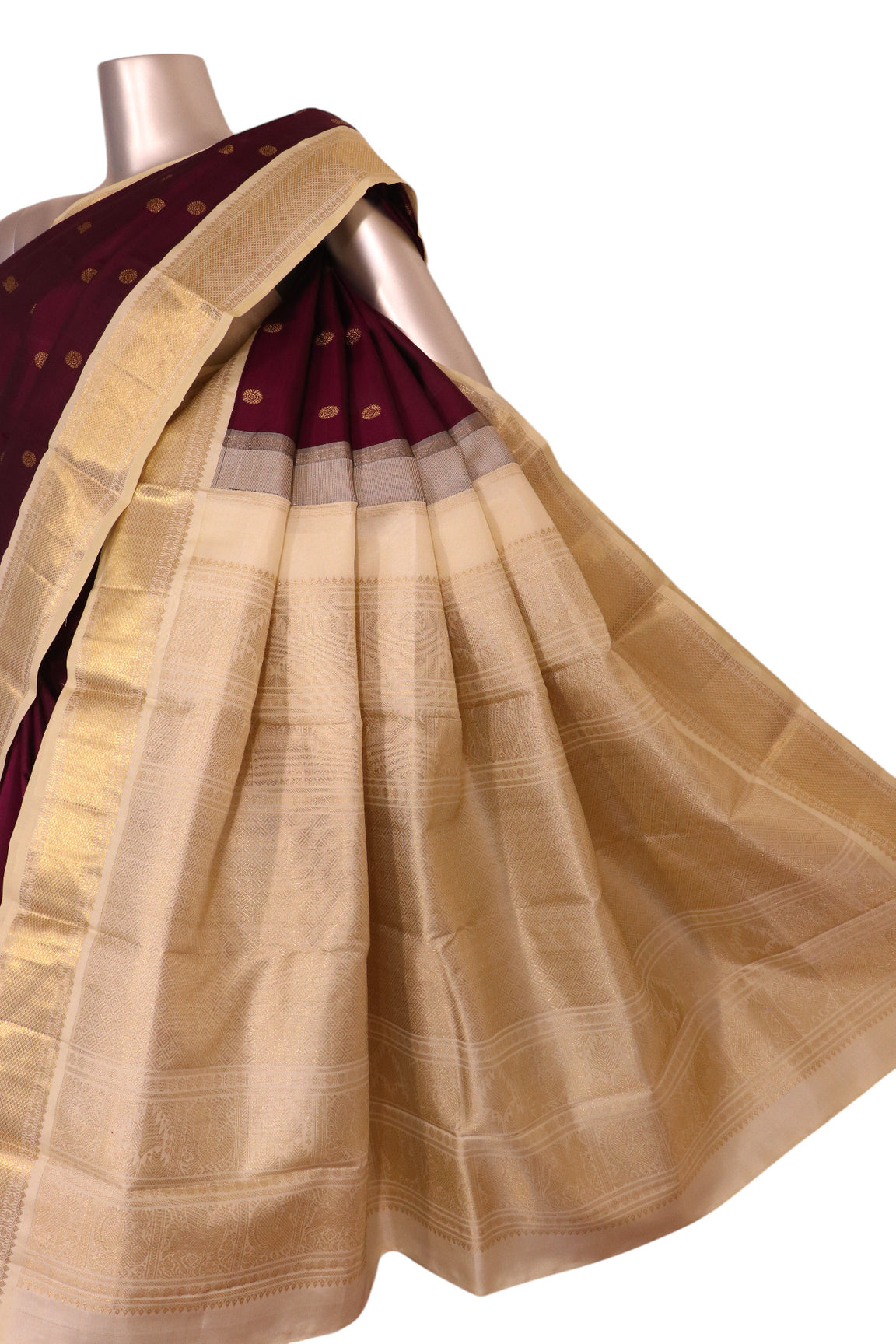 Pure Handloom Kanjeevaram Silk Saree AK211028