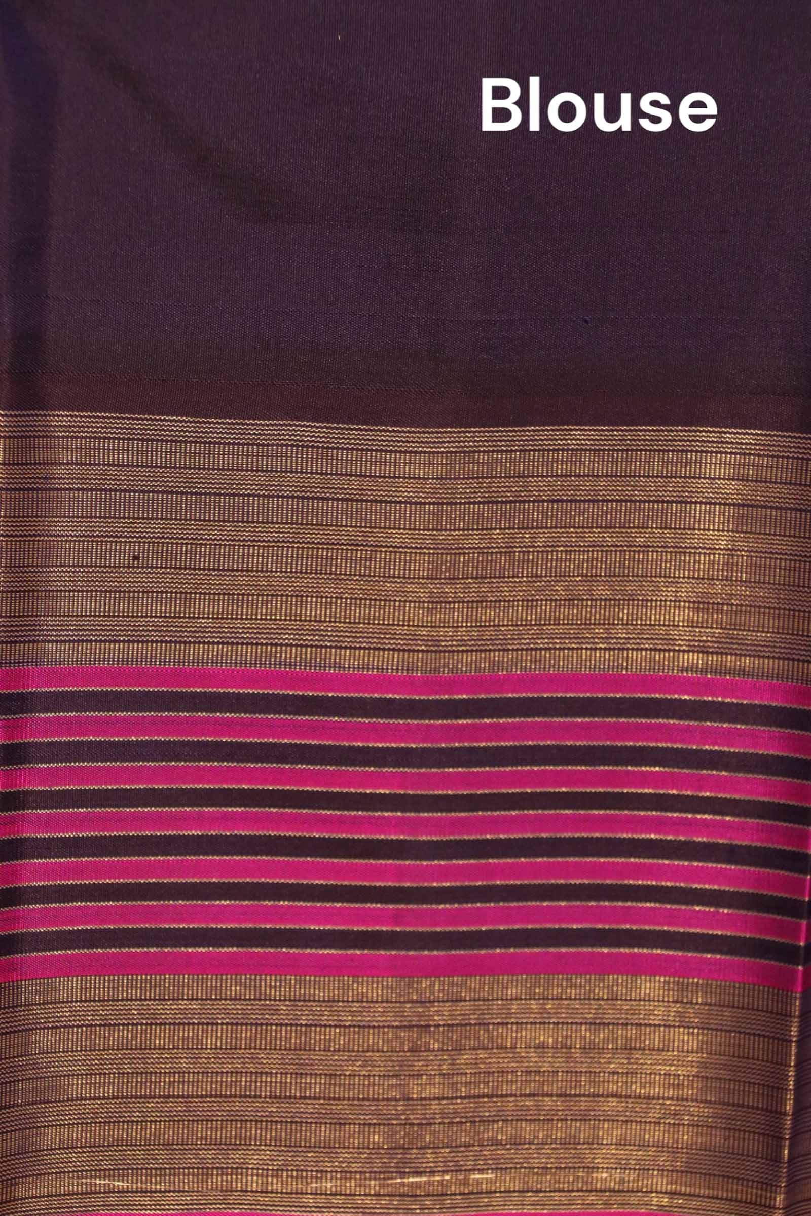 Handloom Wedding Kanjeevaram Silk Saree AJ202440