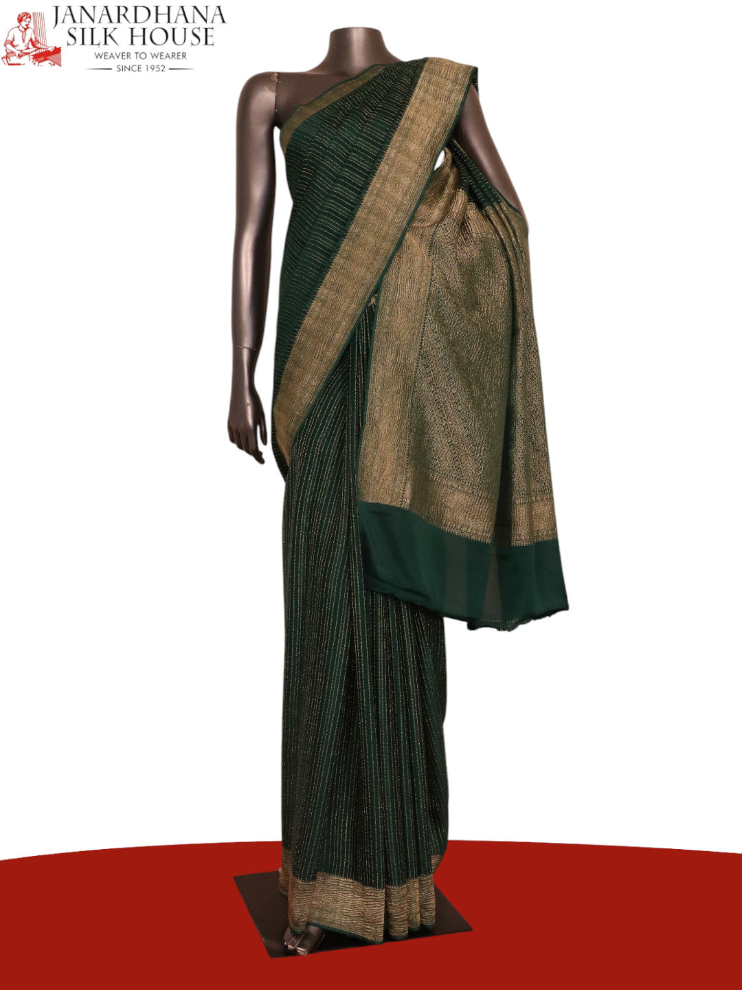 Pure Mysore Crepe Silk Saree AK212910
