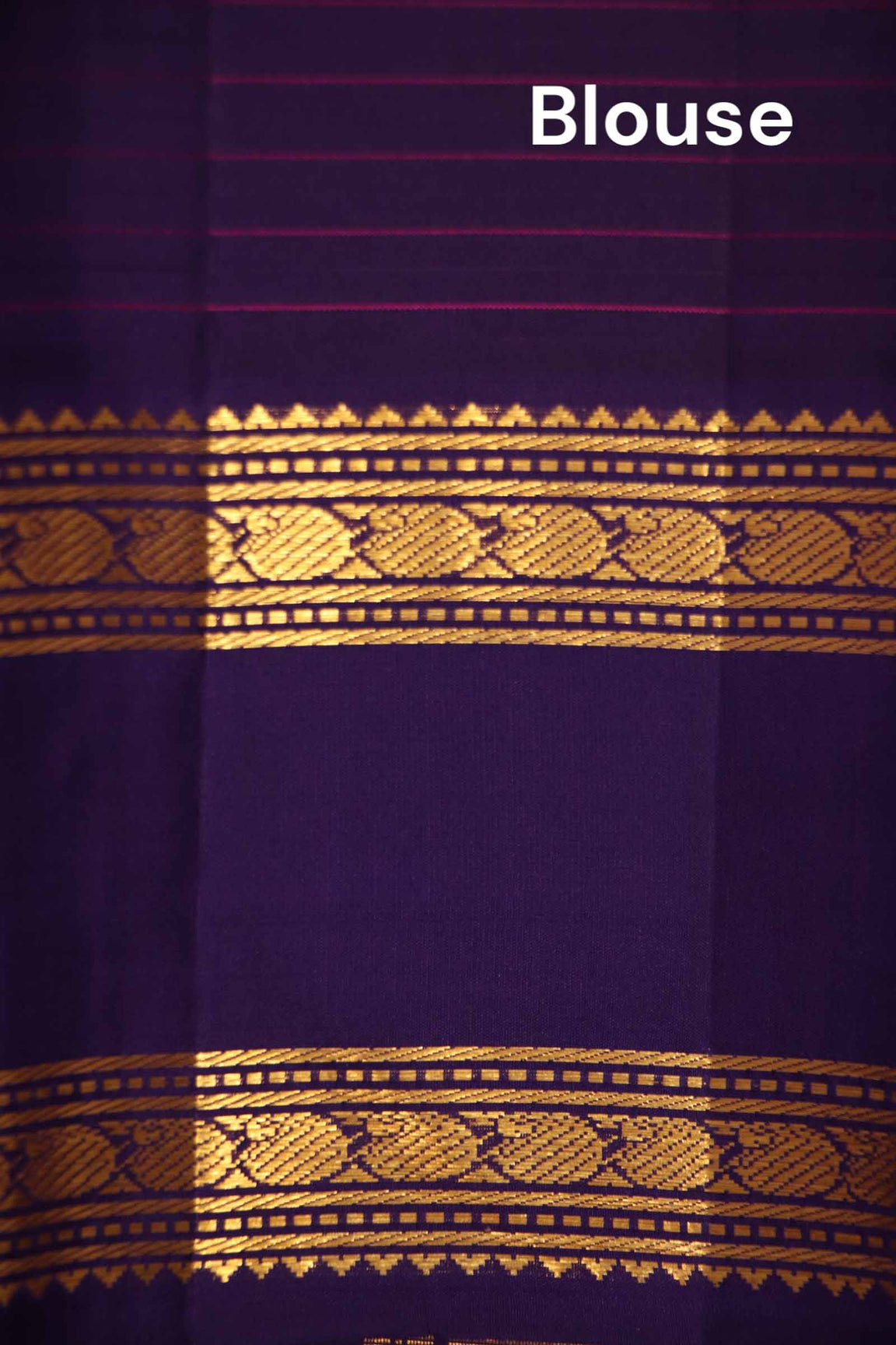 Traditional Checks and Contrast Kanjeevaram Silk Saree AJ212203