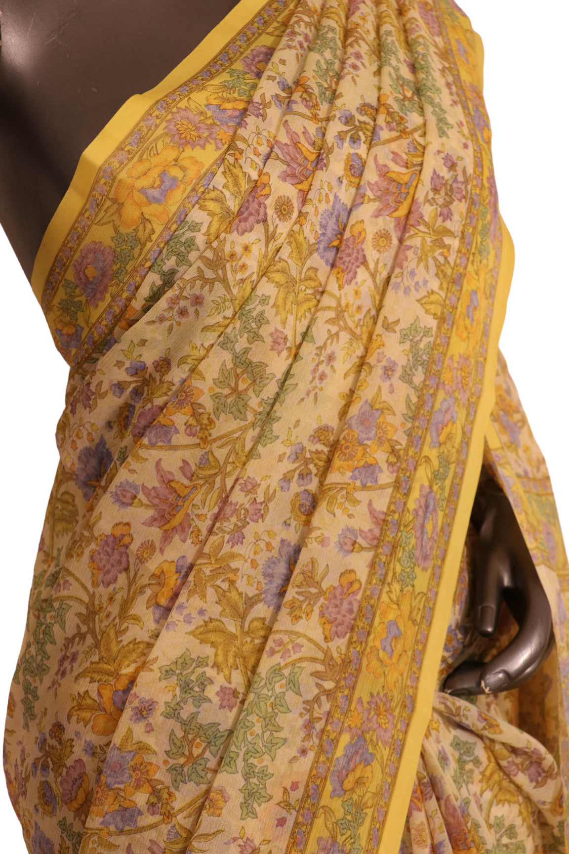 Exclusive Floral Pure Silk Chffion AJ212980