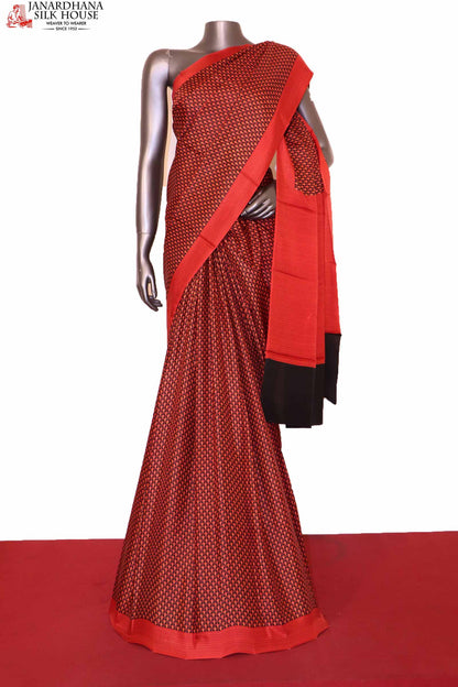Printed Pure Silk Saree AH205501