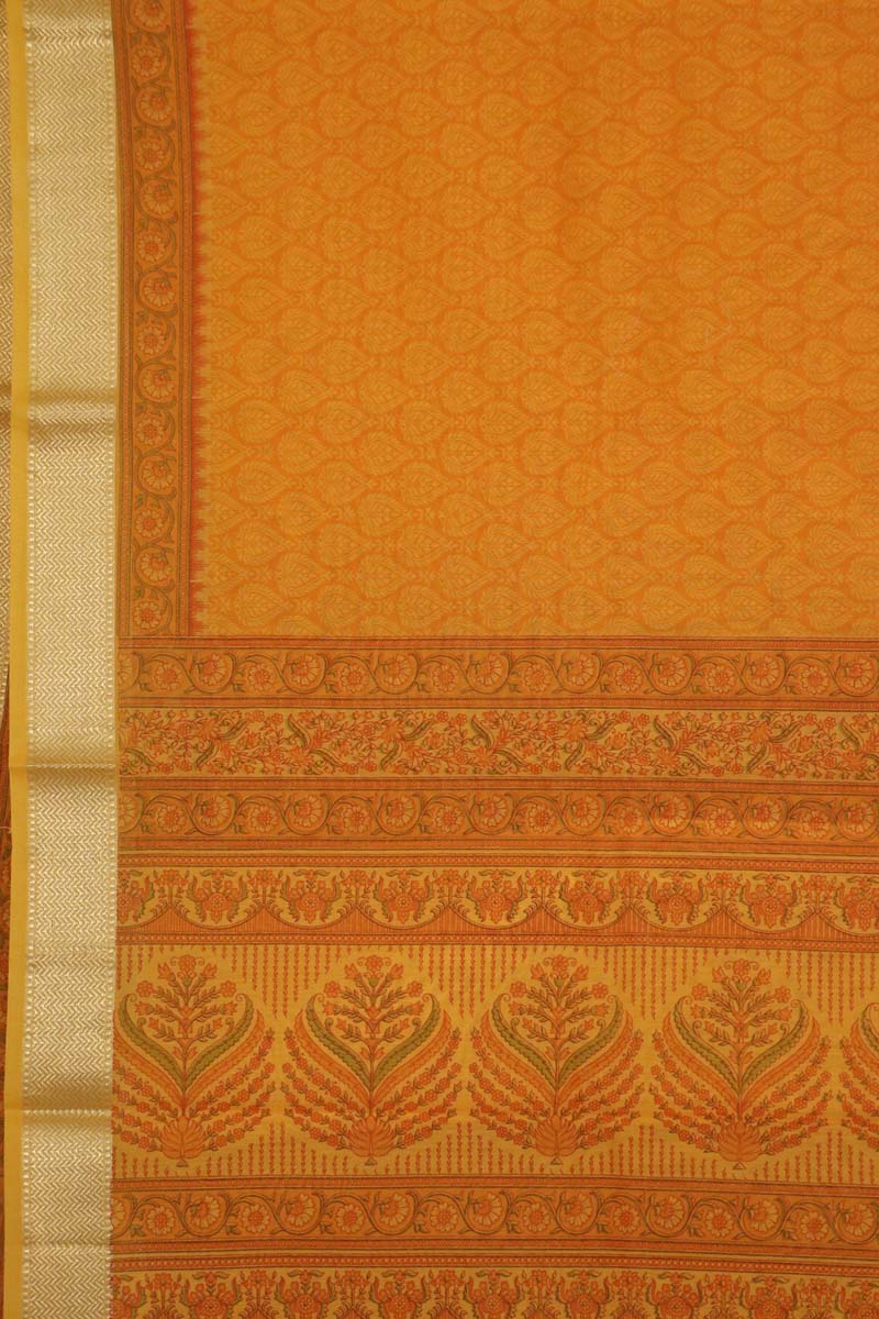 Printed Pure Cotton Saree AI207783