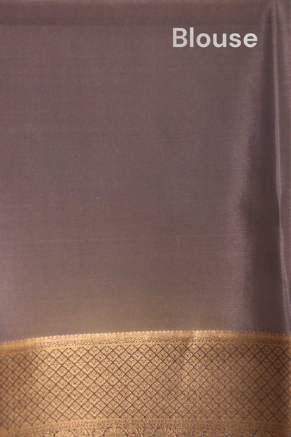 Pure Mysore Crepe Silk Saree AL200215