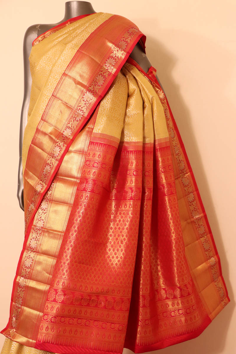 Grand Kanchipuram Wedding Silk Saree AH210963