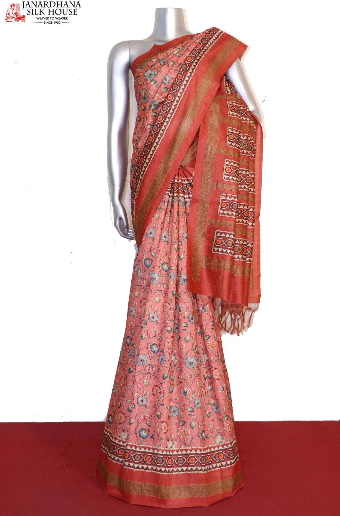 Embroidery Art Silk Saree AI205192