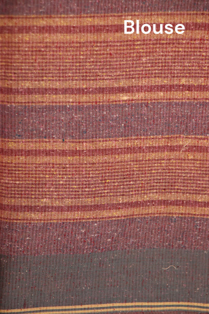 Handloom Pure Tussar Silk Saree AJ204666