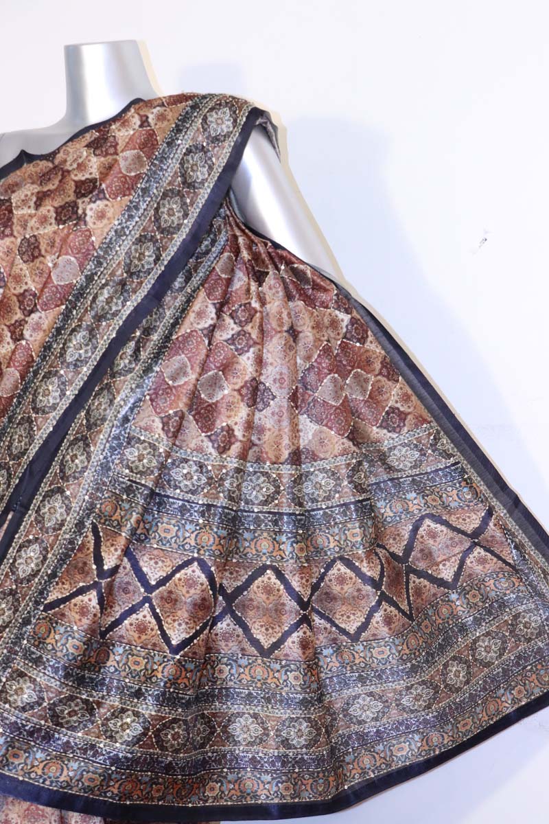 Embroidery Art Silk Saree AI209351