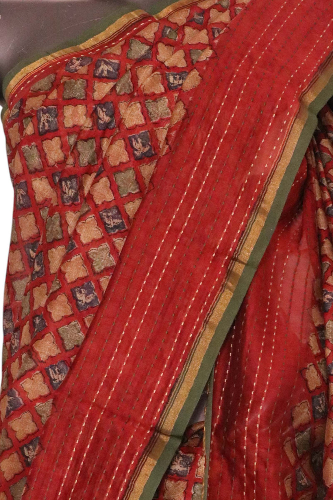 Exclusive Pure Chanderi Cotton Saree AL205680