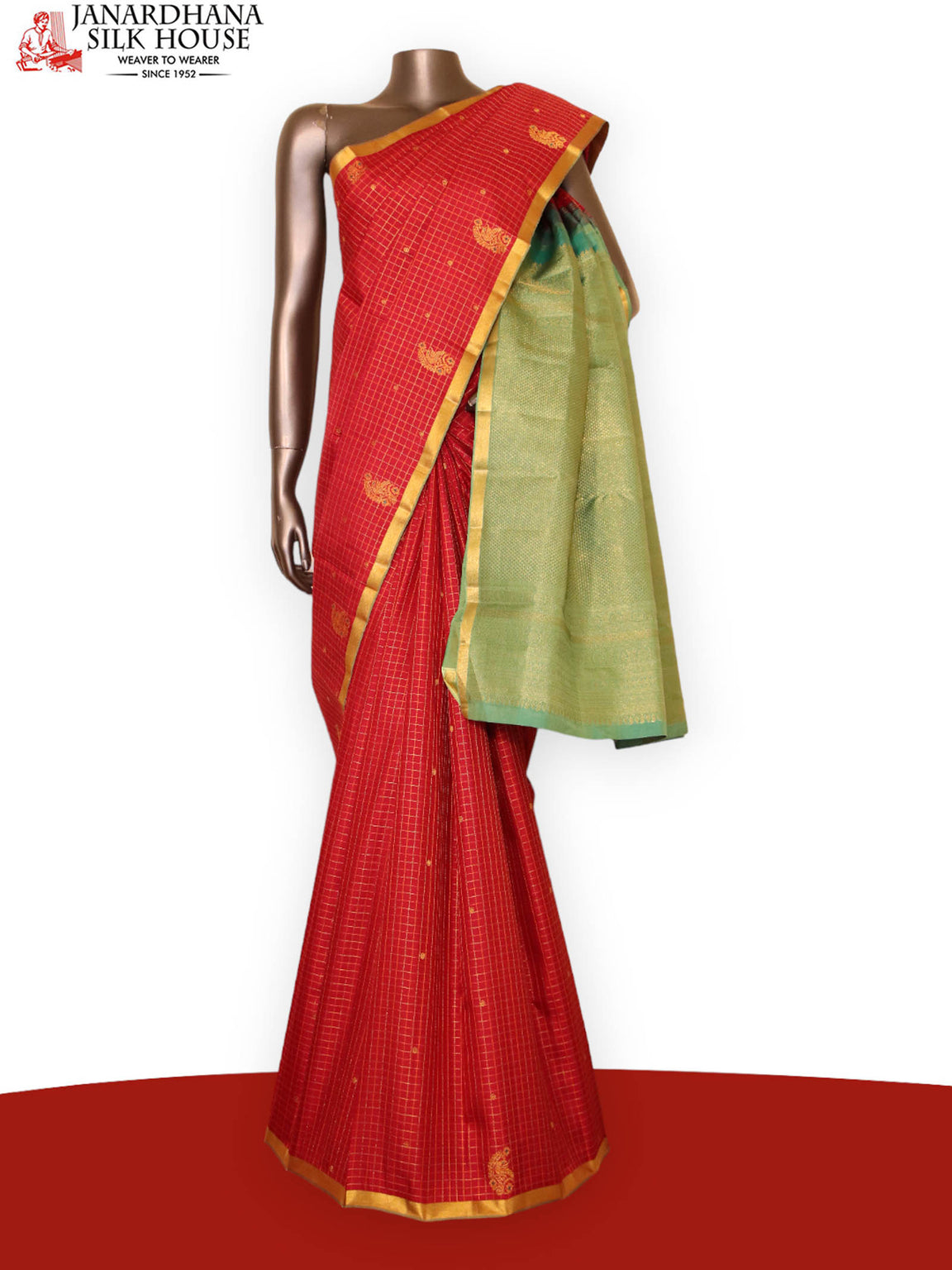 Handloom Kanjeevaram Silk Saree  AJ202800