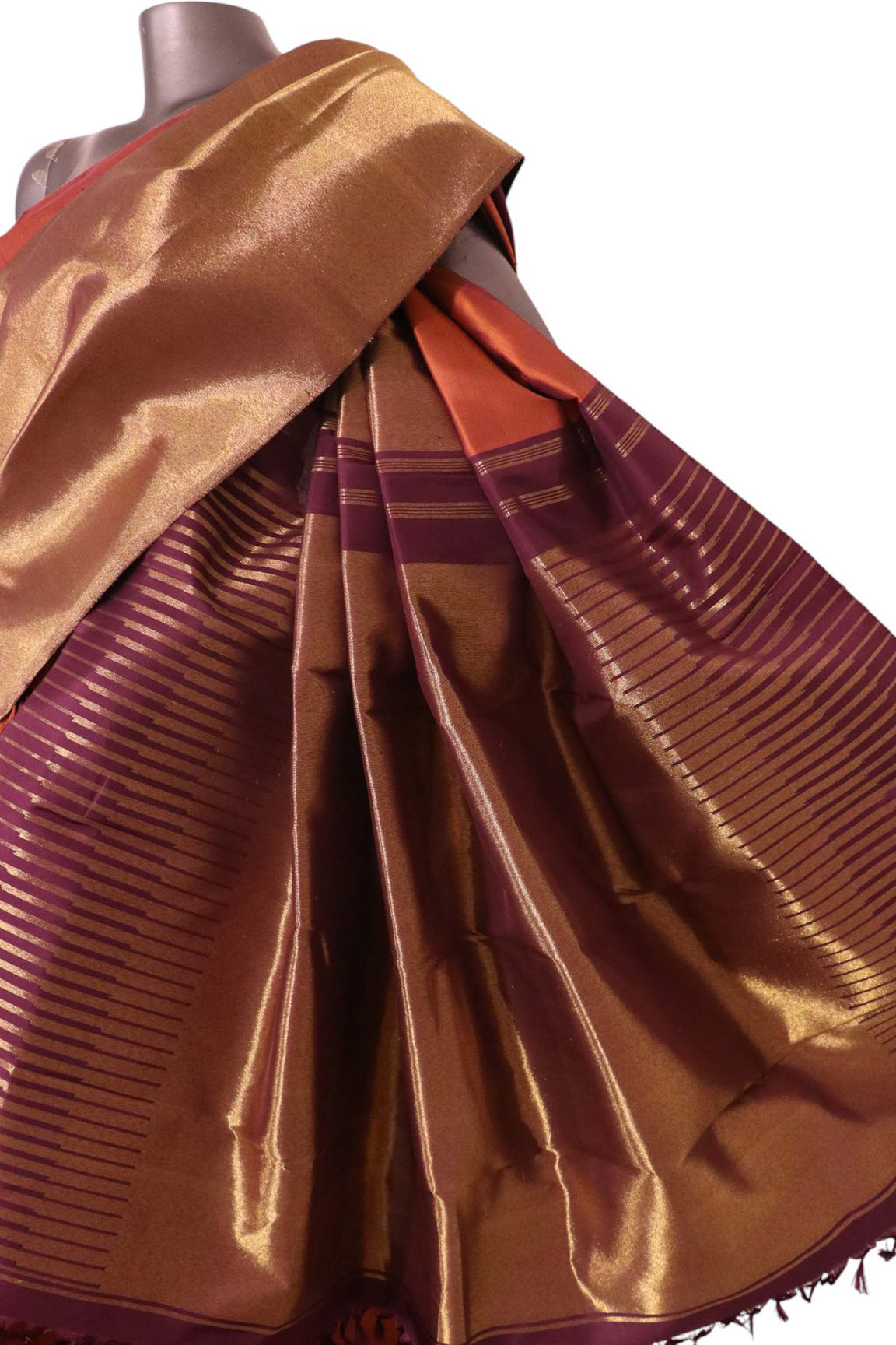 Pure Handloom Kanjeevaram Silk Saree AL212146