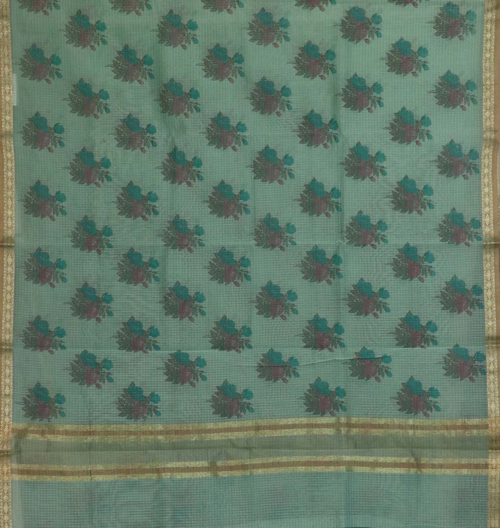Printed Pure Cotton Saree AI207803