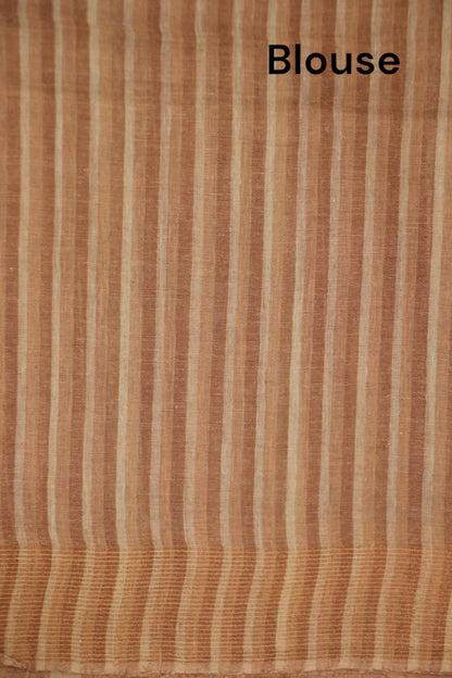 Handloom Pure Tussar Silk Saree AJ204634