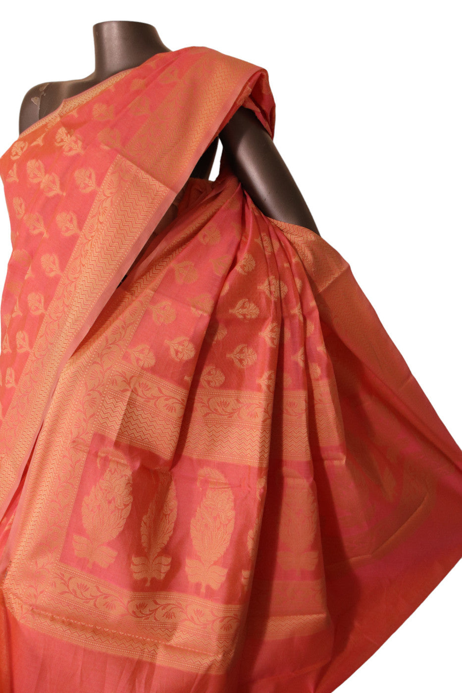 Handloom Exclusive Banarasi Cotton Saree AJ208179