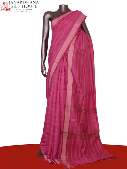 Handloom Pure Tussar Silk Saree AL200404