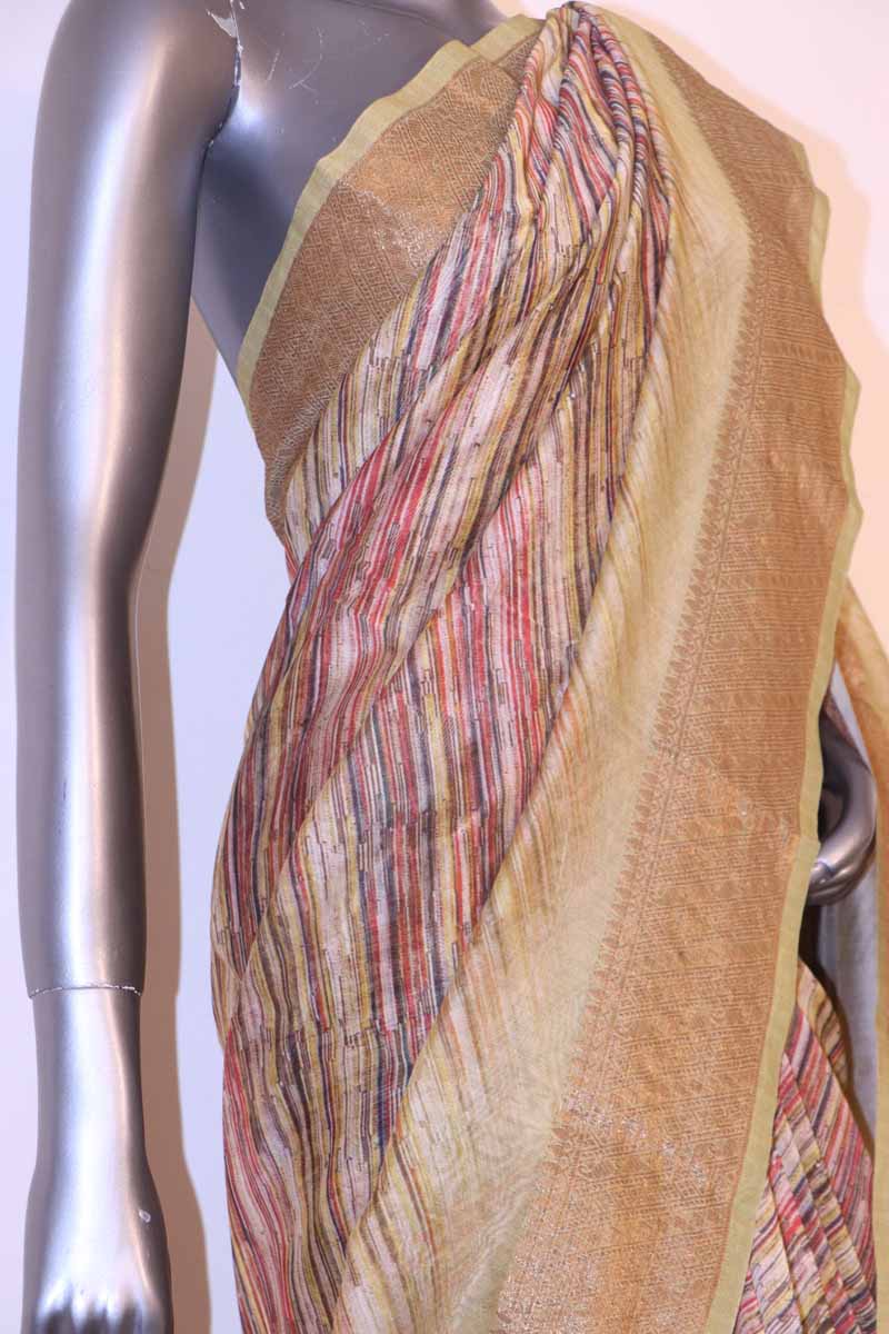 Exclusive Pure Chanderi Cotton Saree AI201077