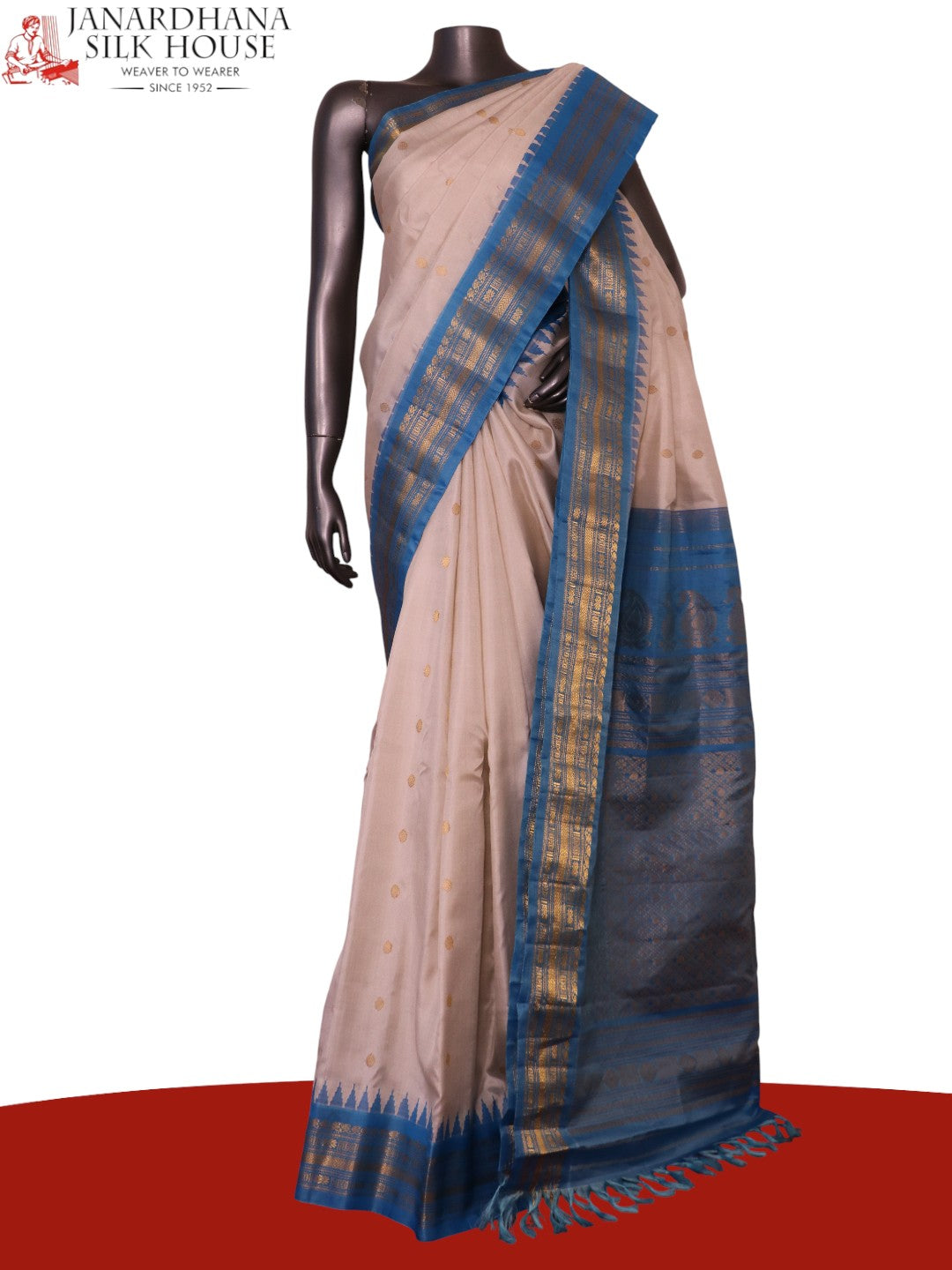 Exclusive Pure Gadwal Silk Saree AL212573