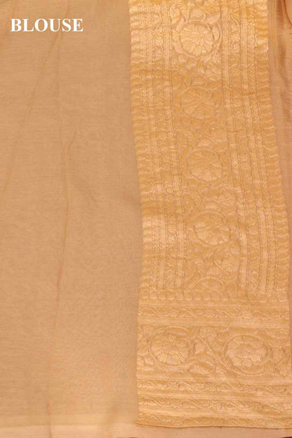 Exclusive Butta Contrast Banarasi Georgette Silk Saree AG211035