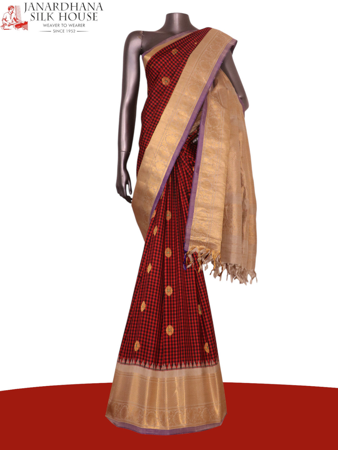 Exclusive Pure Gadwal Silk Saree AK203016