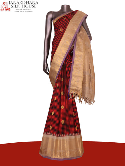 Exclusive Pure Gadwal Silk Saree AK203016