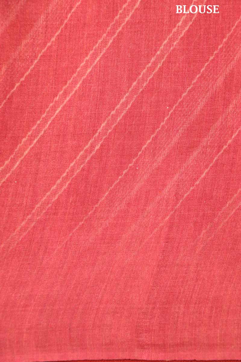 Handloom Printed Tussar Silk Saree AI209179