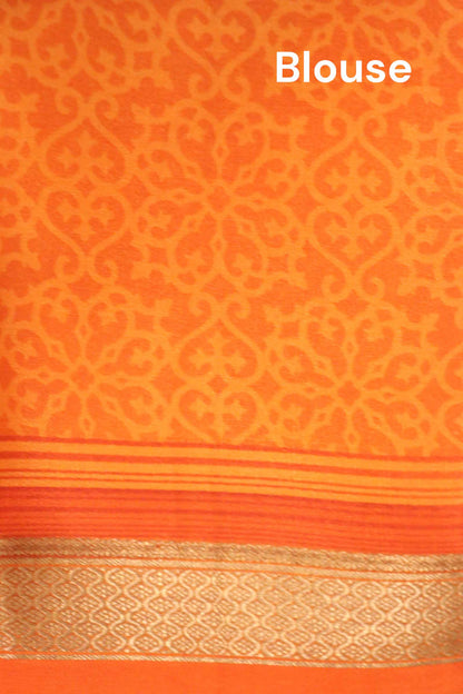 Pure Floral Zari Crepe Silk Saree AK206293