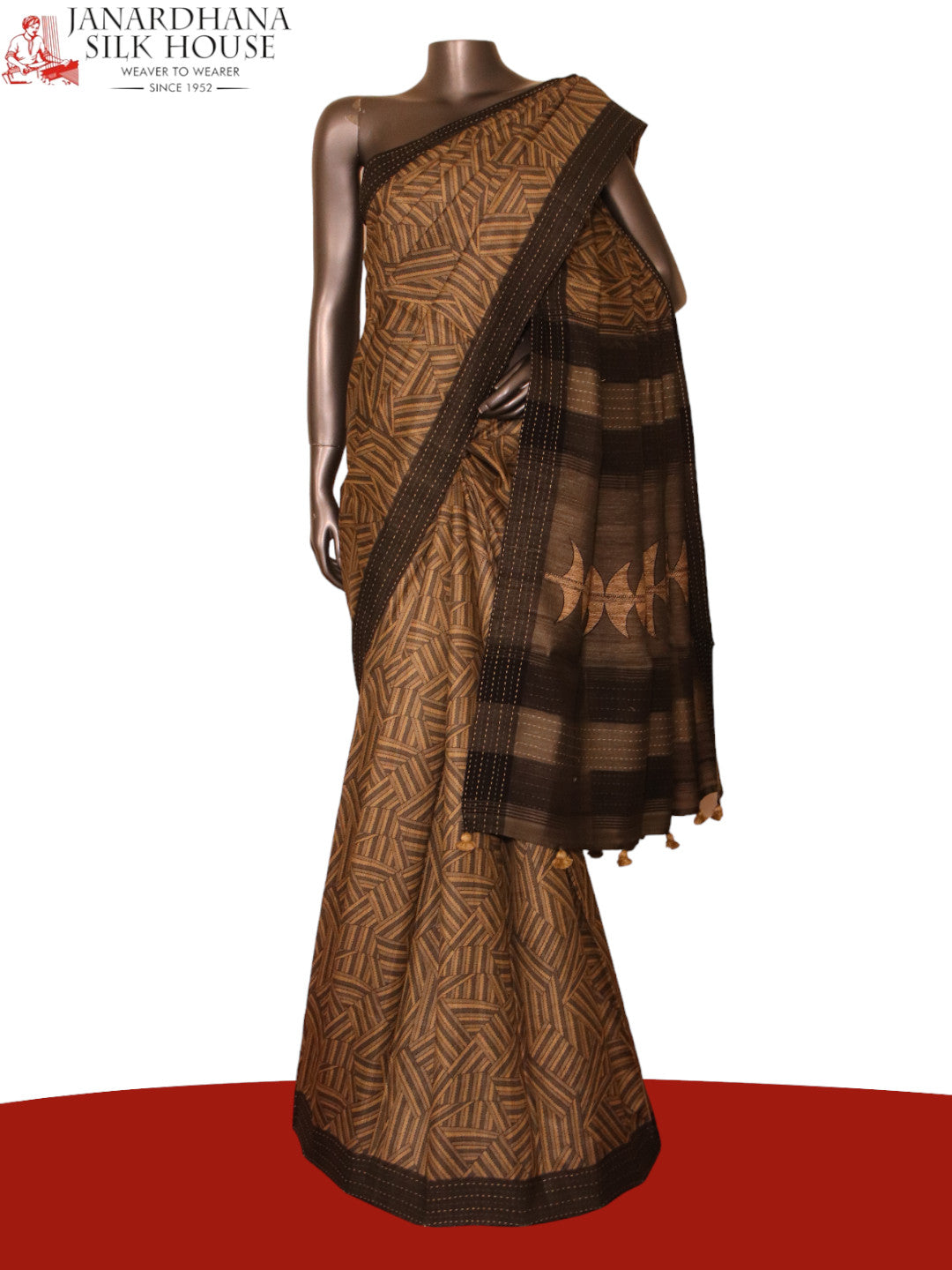 Exclusive Pure Tussar Silk Saree AJ205323