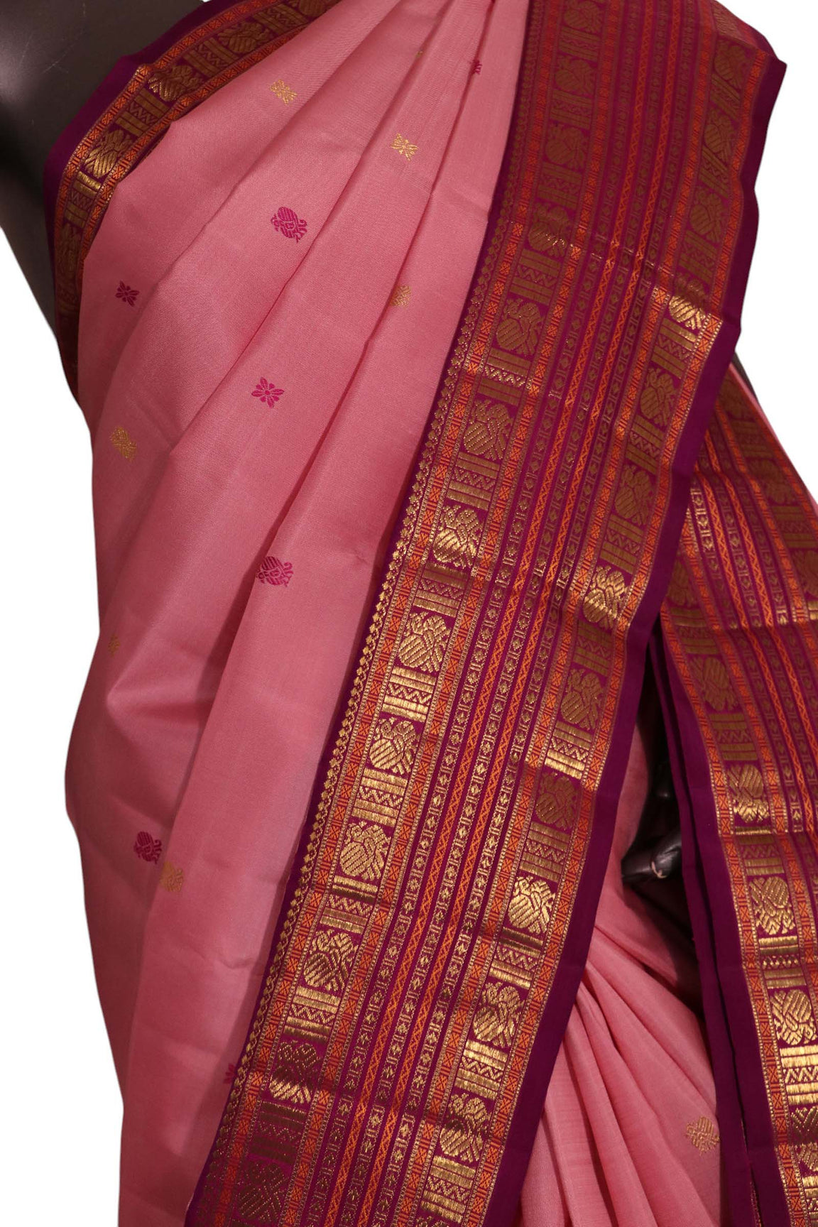 Pure Handloom Kanjeevaram Silk Saree AL202802