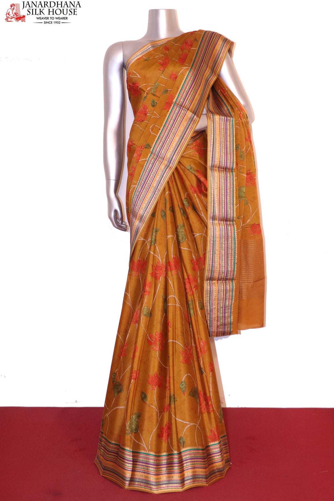 Designer Grand Pure Crepe Silk Saree AI208568
