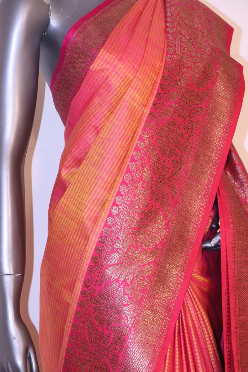 Exclusive Handloom Pure Tussar Silk Saree AI207267