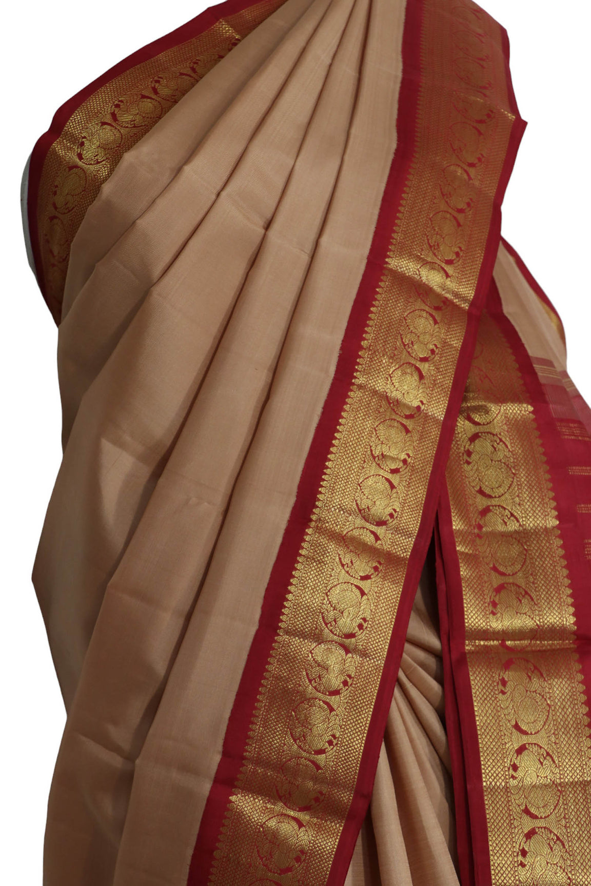 Contrast Classic Kanjeevaram Silk Saree AK200891