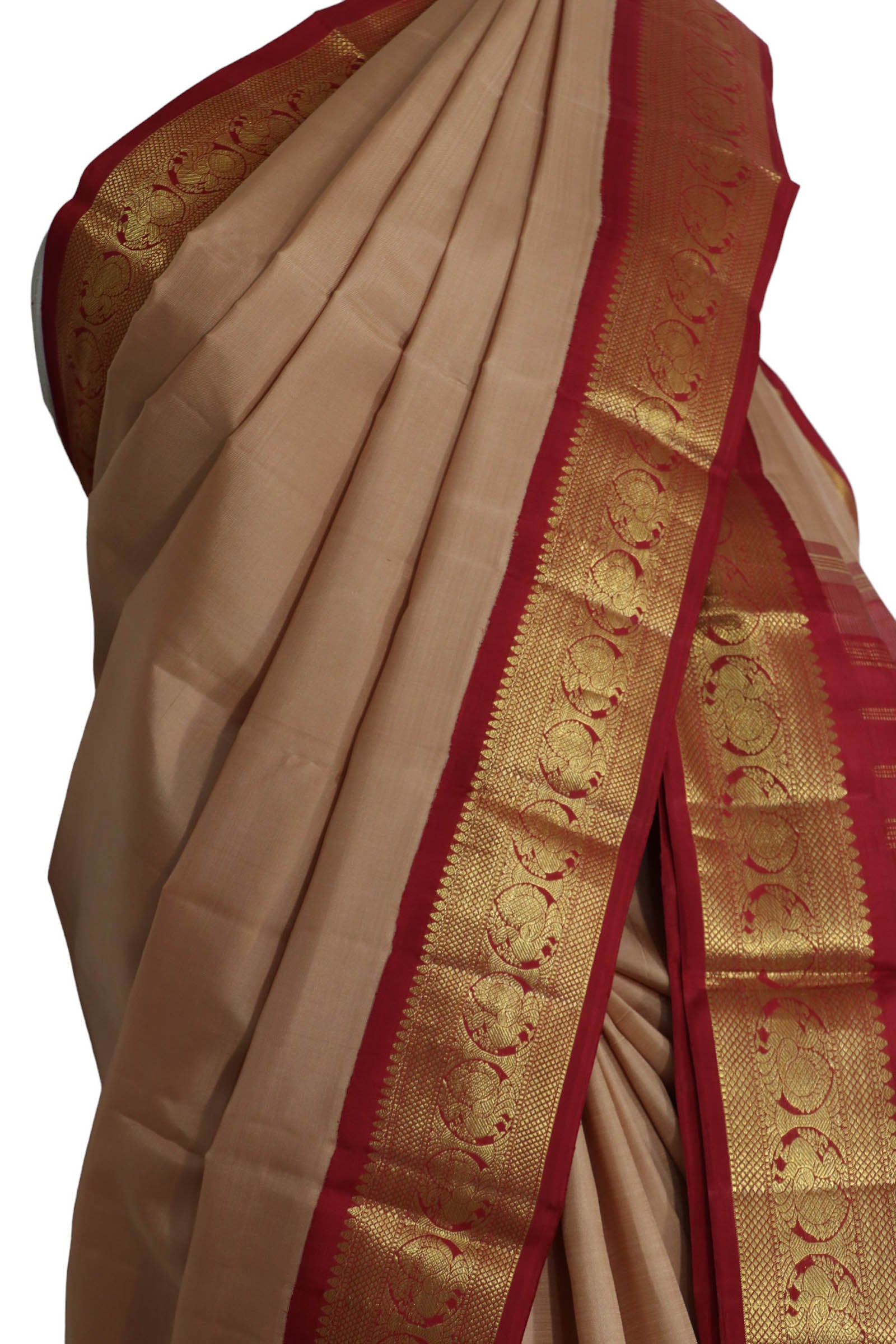 Contrast Classic Kanjeevaram Silk Saree AK200891