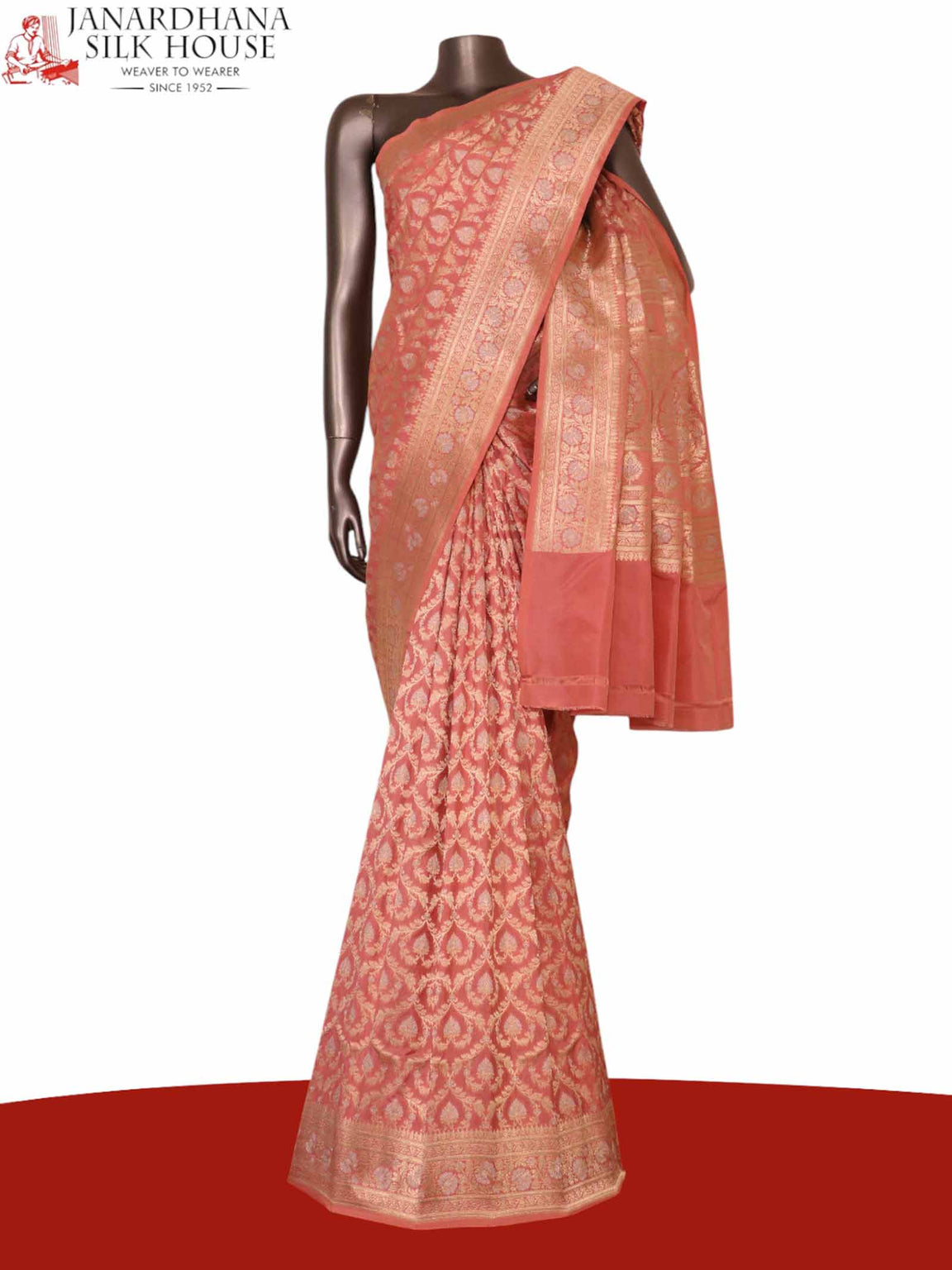 Designer Grand Wedding Banarasi Silk Saree AK206111
