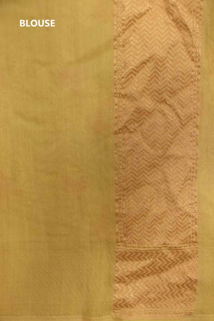 Meenakari Floral Handloom Tussar Silk Saree AJ202481