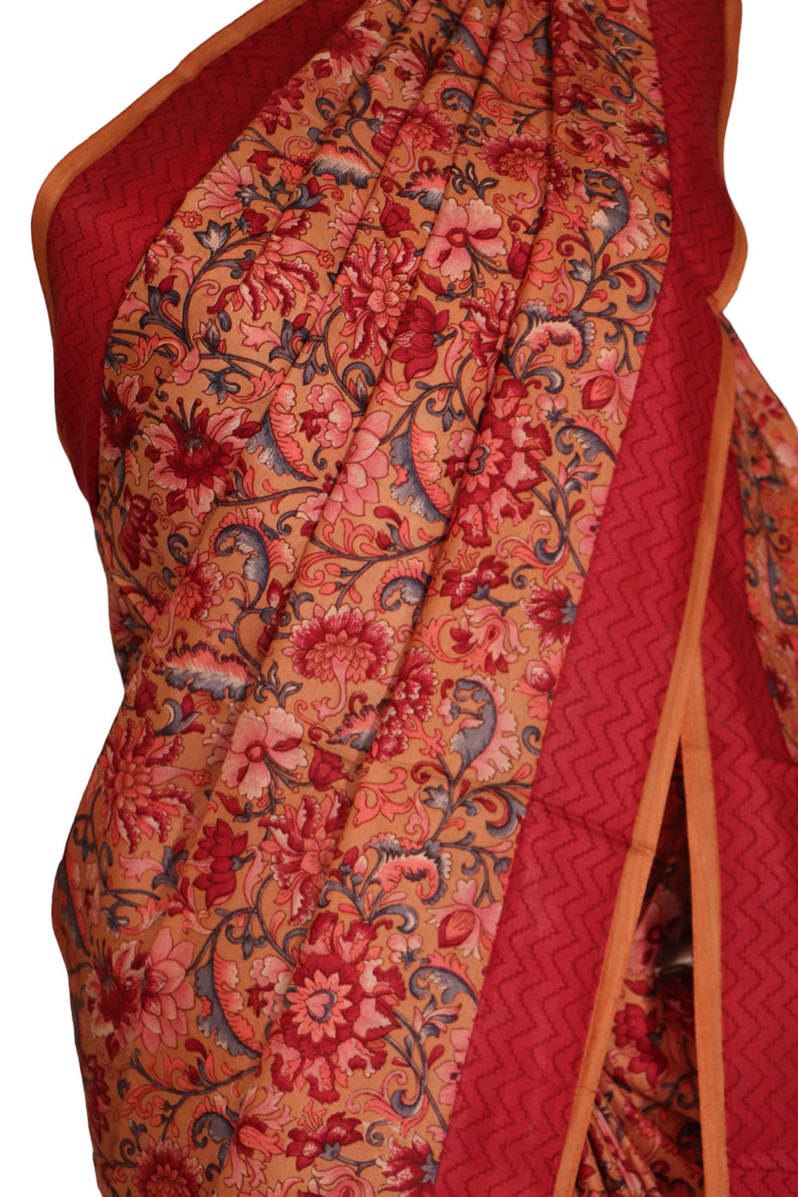 Floral Exclusive Printed Silk Saree AJ205517