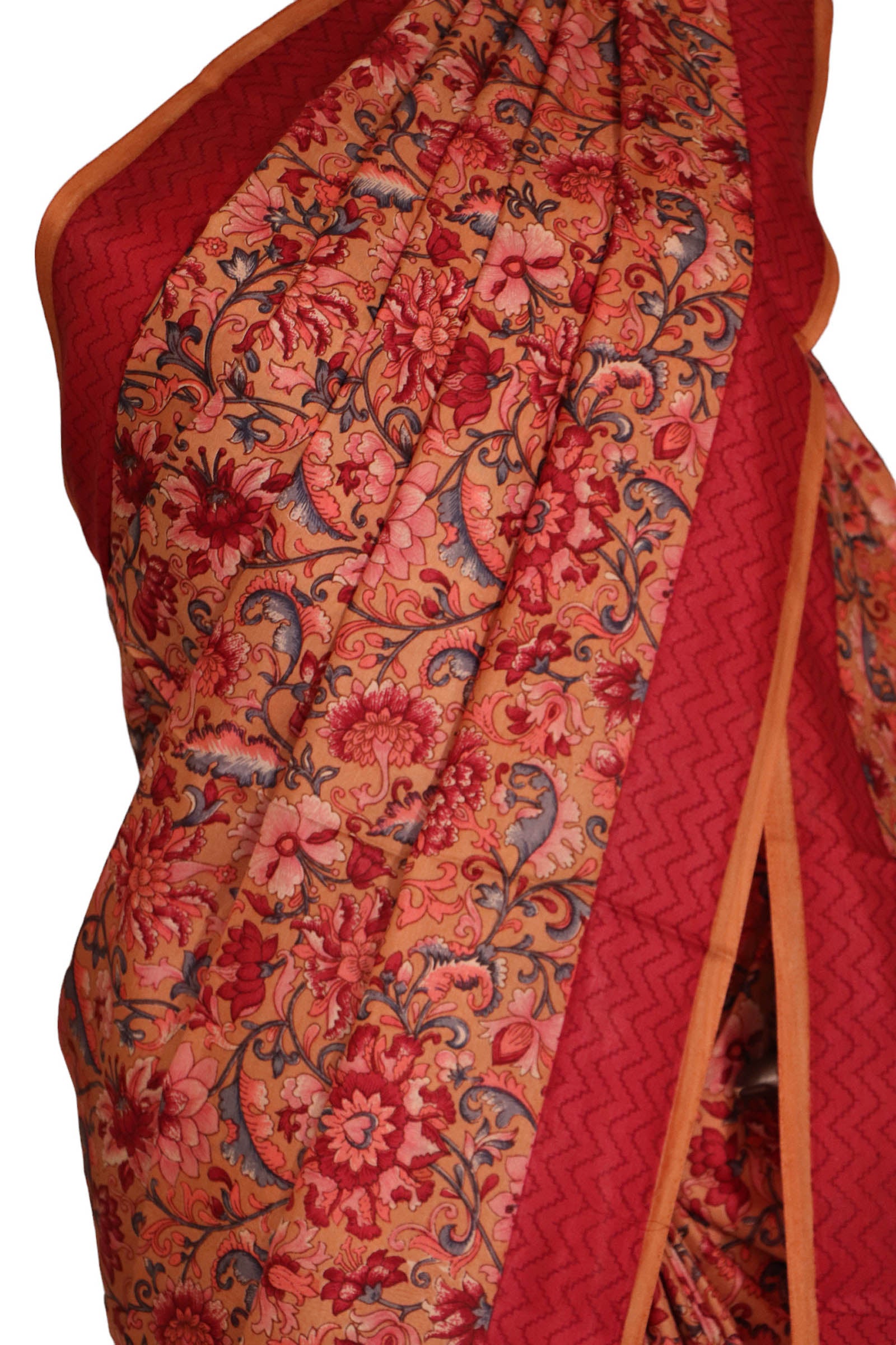Floral Exclusive Printed Silk Saree AJ205517