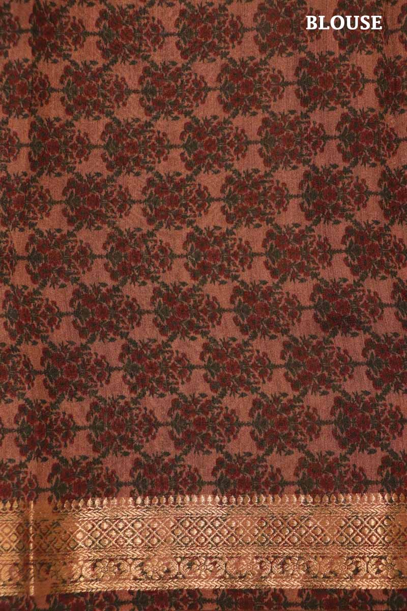 Handloom Pure Tussar Silk Saree AI201936