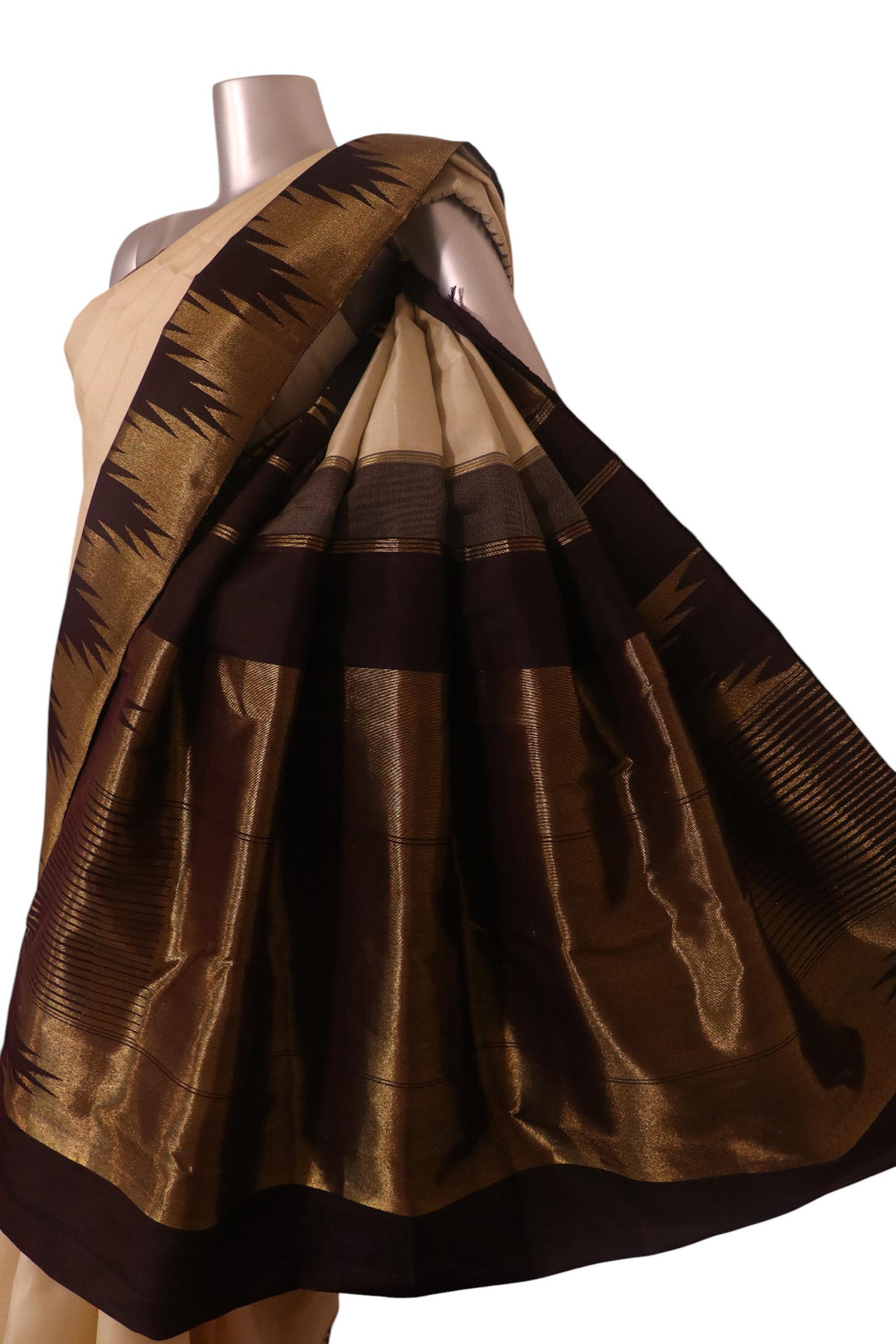 Pure Handloom Kanjeevaram Silk Saree AL200897