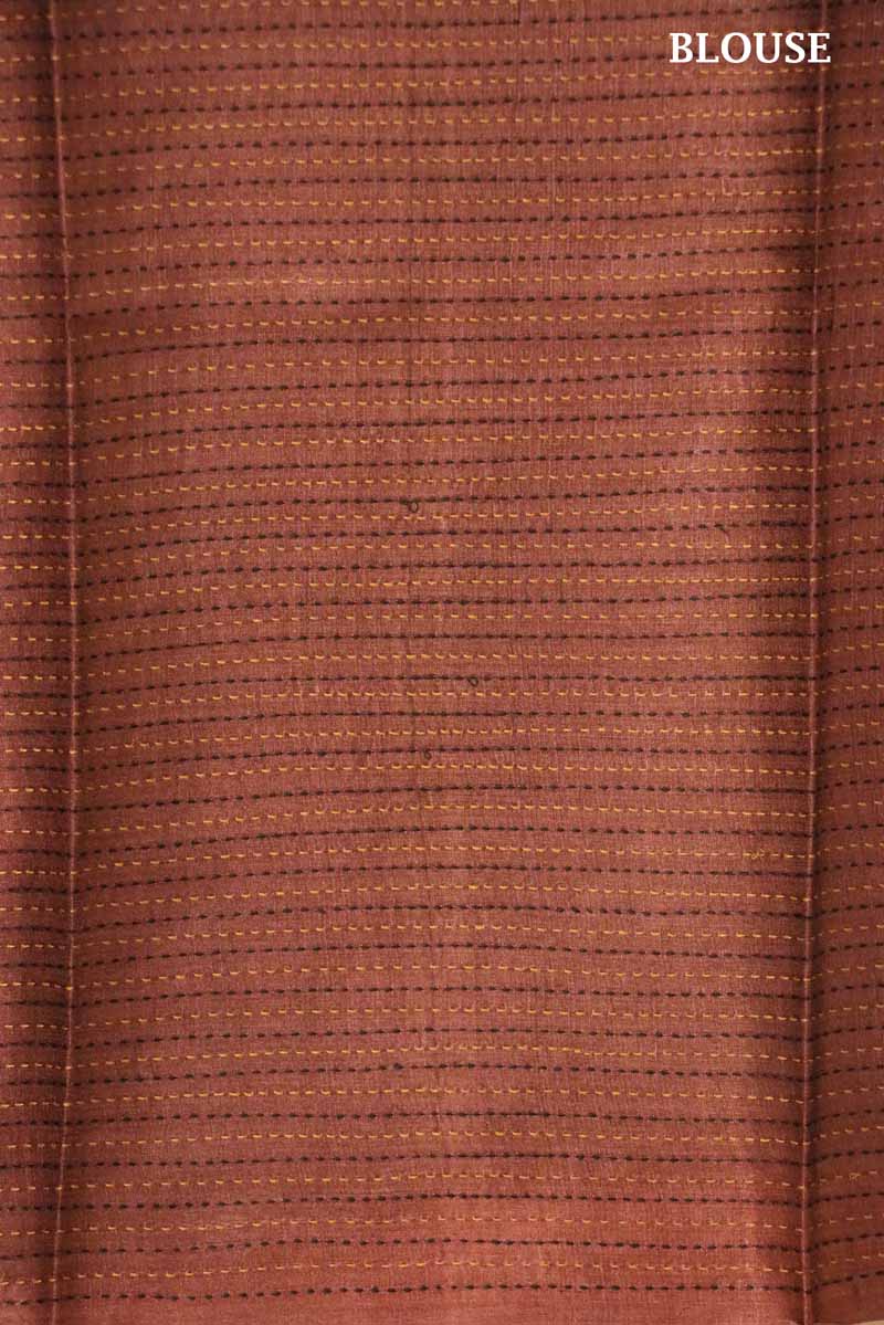 Madhubani Exclusive Pure Tussar Silk Saree AI208591