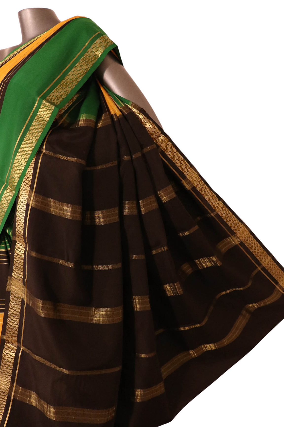 Exclusive Veldhari Mysore Crepe Silk Saree AK201042